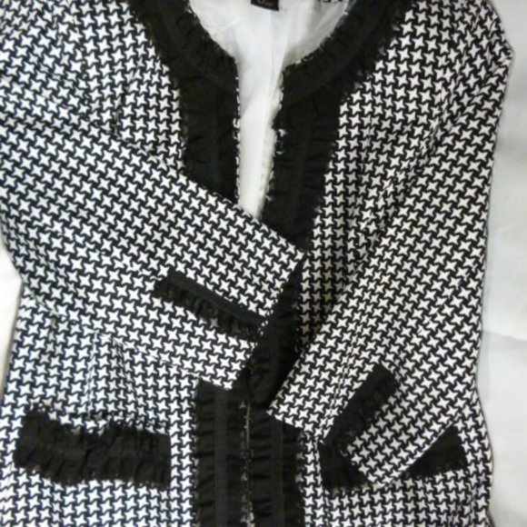 black and white jackets ladies